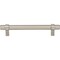 Jeffrey Alexander 128 mm Center-to-Center Satin Nickel Key Grande Cabinet Bar Pull 5128SN - alternate 2